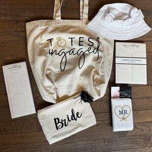 Bridal Tote and Accessories Set